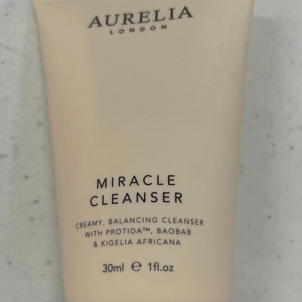 Aurelia London Miracle Cleanser 30mL Creamy Balancing Face Wash New